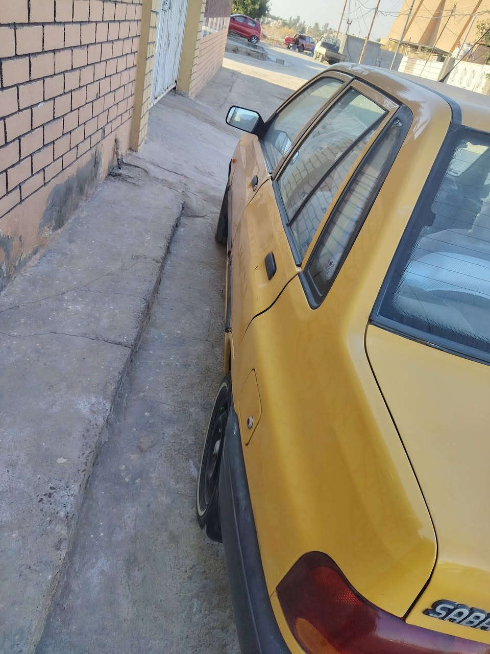 السلام عليكم
للبيع سايبا موديل 11 تفاصيل السياره كير مكينه شواصي صبغ ضربه مكفوله على حطه الشركه سياره بأسمي ماشيه ٧٧ حقيقي  رقم هزه كله جديد تخم تاير وين ميعجبك شغل وطلع سياره مال بيت مابيع بياع شراي كبل تحويل الياخذها بالعافيه عليه مال جناي السعر 30 وبيها مجال قليل والمايعجبه السعر خلي يعبر المنشور كلشي موجود بالسوك
***********
