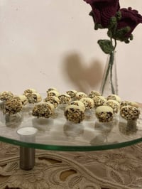 صواني تقديم • زجاج • دائرية