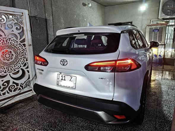 تحيه طيبه 
تويوتا فرونتلاندر S
فول مواصفات 1/1
موديل 2025 رقم بغداد الجديد اخر اصدار ماشيه 11 الف كم فقط
السياره مكفوله من بارد وصبغ والبدي خالي من اي خدوش 
العده والسبير والكاعيات الاصليه كله غير مستخدمه 
وضايفله بردات وكاعيات ربر وفرشه داشبول 
لمن يود الاطلاع على المواصفات 
- لايت خمس عدسات وحاجب 
- بصمه 
- فتحه 
- ايرباك امامي ومحيطي 
- كراسي جلد وكهرباء
- مداخل تايبسي خلفي امامي 
- كامرا اصليه دواره 
- تبريد قطعتين ومناخ منفصل 
- اوتو هولد 
- هاندبريك بصمه 
- حساس اطار 
- تحديد مسار 
- قياده ذاتيه 
- مثبت سرعه 
- تحكم ستيرن واوامر صوتيه 
- شاشه وسطيه كبيره تدعم جميع البرامج 
- اناره ليد محيطيه داخل السياره 
- بك لايت ليد والخ من الموصفات الستاندر 
السعر 27. مليون د.ع
للاتصال ***********
