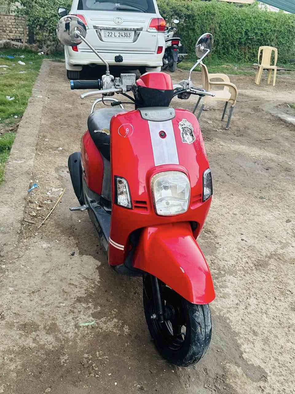 السلام عليكم شباب دراجه ماكس بوليس البيع صاله 3شهر من طالعه من الحاويه  الدراجه مامفتوحه بلاديه من كلشي كفراته ختم واحد ويه المكينه كلشي شغال شلعه معدل خير من الله العنوان كربلاء أطواريج شارع أربعين السعر 950 أو بيه مجال 
لاستفسار *********** واتساب موجود
