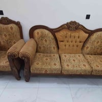طقم كامل • نضيف • خشب وصاج
