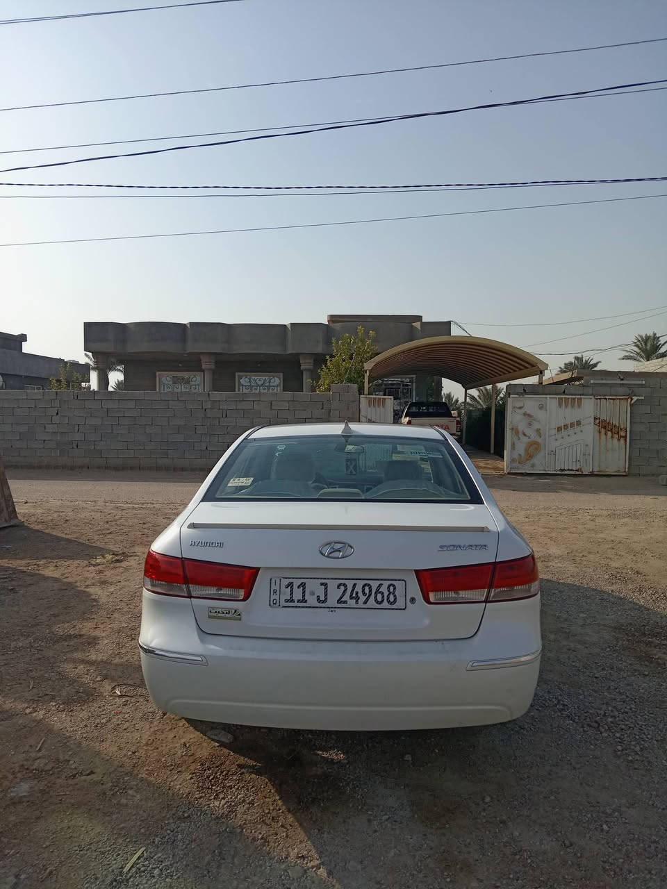 سلام عليكم سوناتا خليجي 11رقم بغداد انكليزي بسمي بيها نص باب الايمن صبغ والباقي  مكفوله السعر 143وبيها مجال المكان بغداد ابو غريب ***********/***********
