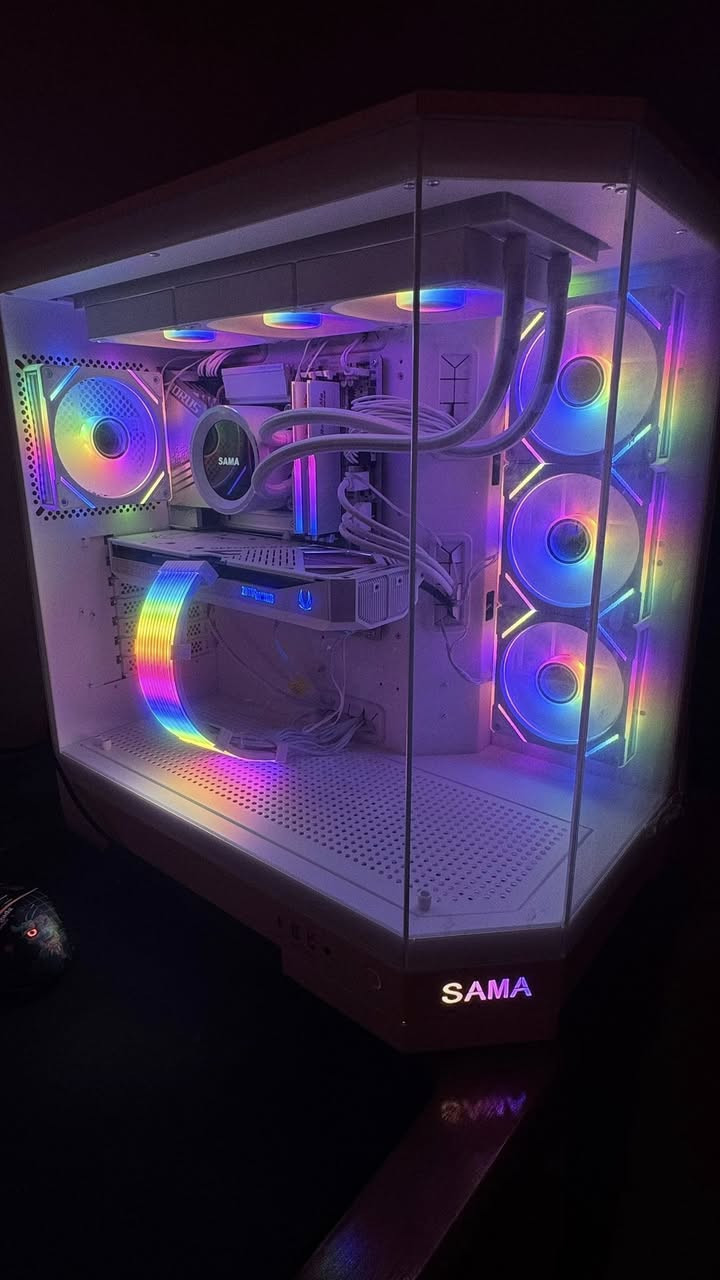 السلام عليكم
تجميعه فقط كيس للبيم
فول وايت
RTX 5070 3fan zotac كارت الشاشه
المذر بورد
aorus z790m ice
المعالج i5 14400f
الرامات ddr5 32
m.2 1t gen4 الهارد
sama مبرد مائي
والكيس
ب كذالك sama حجم كبير وثقيل
بور سبلاي 850
كل القطع براندات محترمه وكراتين موجوده وضمان هم بعد
8 اشهر
مكاني بغداد ***********
السعر مليونين ونص
