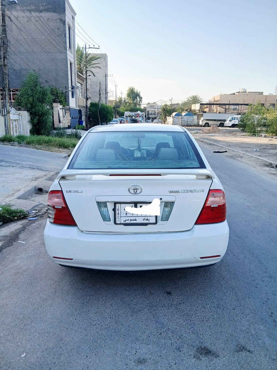 للبيع كورولا بيكاتشو 2006 السياره حلوه مسبوقه حزام فقط محرك شرط الفحص لا تنقيص ولا تبخير الحمد لله &  الكير ~ بي مشكله بالنمر الرابعه مره تنمر  مره ما تنمر  يعني الكير بي مشكله  صدر نظيف  السياره اي عطل مابيه غير الكير   السعر 85 وبيها مجال العنوان بغداد مكلف بالنشر الاتصال على الرقم ***********
