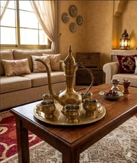 طقم نحاس • إبريق • توصيل