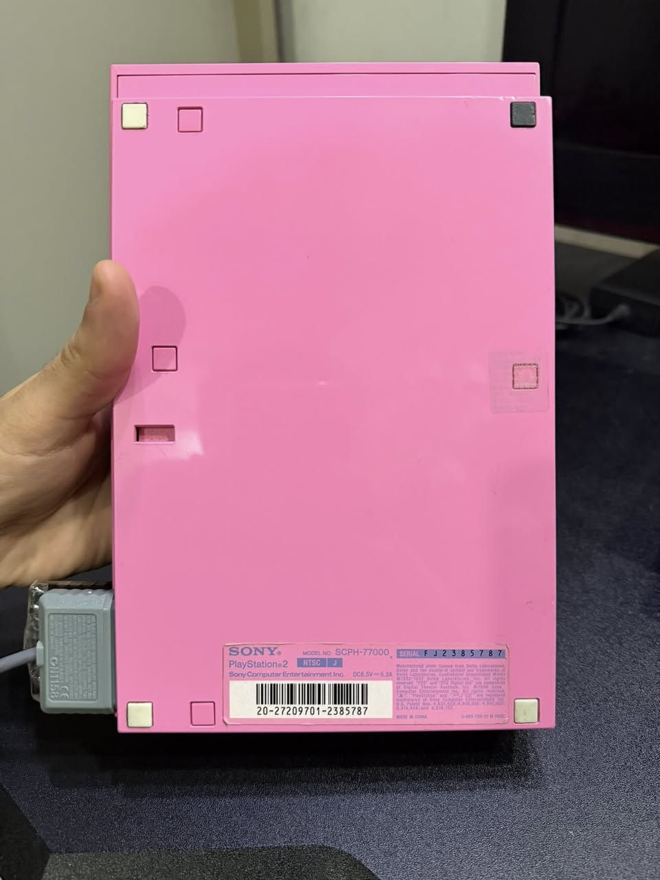 السلام عليكم  بلي ستيشن 2 لون وردي  🌸🩷
ريجن ياباني (لوك ستيكر ما مفتوح ) ، عدسة طلقة، مع ملحقات كاملة + ميموري 
 
الجهاز بيه ملاحظات موضحها بالصور


**إذا كنت صاحب هذا الإعلان وتريد حذفه لأي سبب، رجاءا أرسل رسالة إلى الدعم الفني**