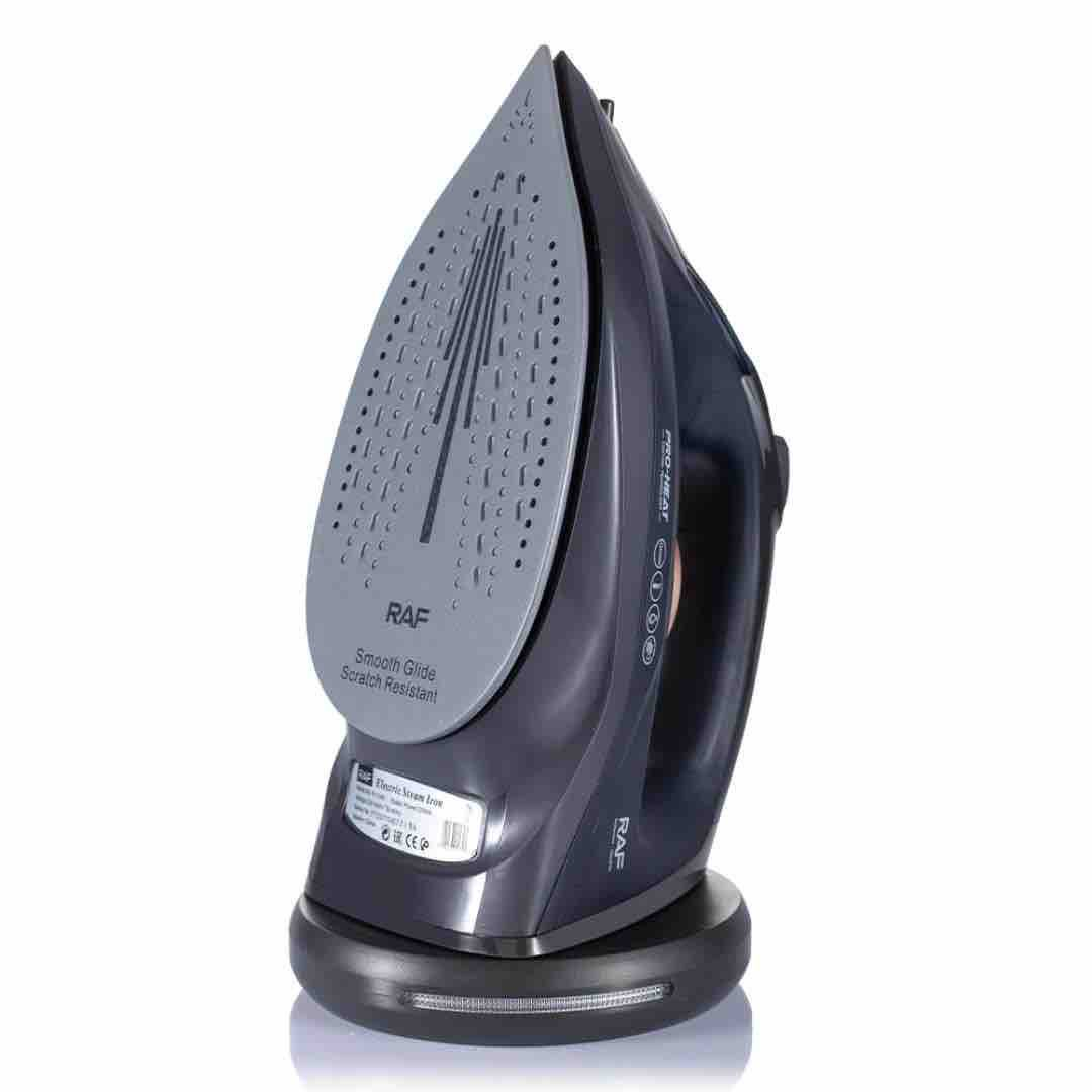 مكوى حراري لاسلكي من راف
✨ مكواة لاسلكية متطورة&hellip; كي أسرع بدون فوضى! استمتع بحرية الحركة مع تصميم لاسلكي بالكامل وقاعدة شحن ثابتة. رأس دقيق يوصلّك لأصعب الزوايا مثل الياقات والأكمام، مع قاعدة سيراميك تنزلق بسهولة بدون أي التصاق. 💨 بخار عمودي قوي للملابس والستائر 🧼 وظيفة تنظيف ذاتي لإطالة عمر الجهاز 💧 خزان 220ml 🔥 قوة 2200 واط &ndash; تسخين خلال 30 ثانية فقط 🌫️ 3 مستويات بخار + منظم حرارة لكل أنواع الأقمشة 🚫 نظام مانع للتنقيط لضمان كي 
نظيف بدون تسرب جاهزة تخلي ملابسك مرتبة خلال دقائق! 💙

السعر ب التعليق الاول 👇🏻


**إذا كنت صاحب هذا الإعلان وتريد حذفه لأي سبب، رجاءا أرسل رسالة إلى الدعم الفني**