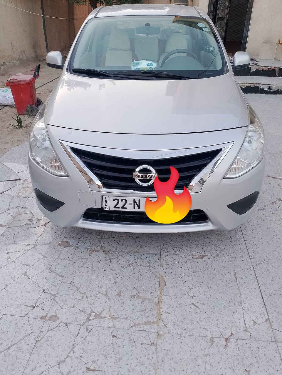 سلام عليكم نيسان صني هندي بليته الزركه  مديل 22سياره جديده ماشيه 58الف سياره كفاله عامه ماعده ظربه خفيفه من وره وكلشي مماثر ابد  وقبق جنطه مقسمينه مثل مموضح بسونار مابيه ولبقيه كله كفاله عامه سنويه جديده لحد نهايه 2030 سعر 116مكاني البصرة ***********
