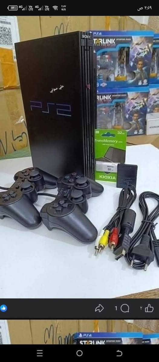 💯   💯 عرض  خاص50 الف  من بيج علي سوني ارخص عرض لفتره محدوده 
عرض PS2،،،🔥 بلي ستيشن تو 
●● /بلي 2 ياباني اصلي كامل ملحقاته...الجهاز... جوستك عدد2 
فلاش يحتوي على (60)لعبه هديه ومن ضمن بيس2023 معلق عربي 
ميموري خزن +تشغيل فلاش 
واير كهرباء +واير ايفي لعرض شاشه 
كل هاذا وبسعر (50) الف فقط للحجز والاستفسار واتساب ***********.. مكاني الشعب حي التجار يوجد توصيل 5 آلاف لكافة محافظات العراق... فديو العاب الجهاز بلتعليقات 
———————————————— بغداد, العراق

