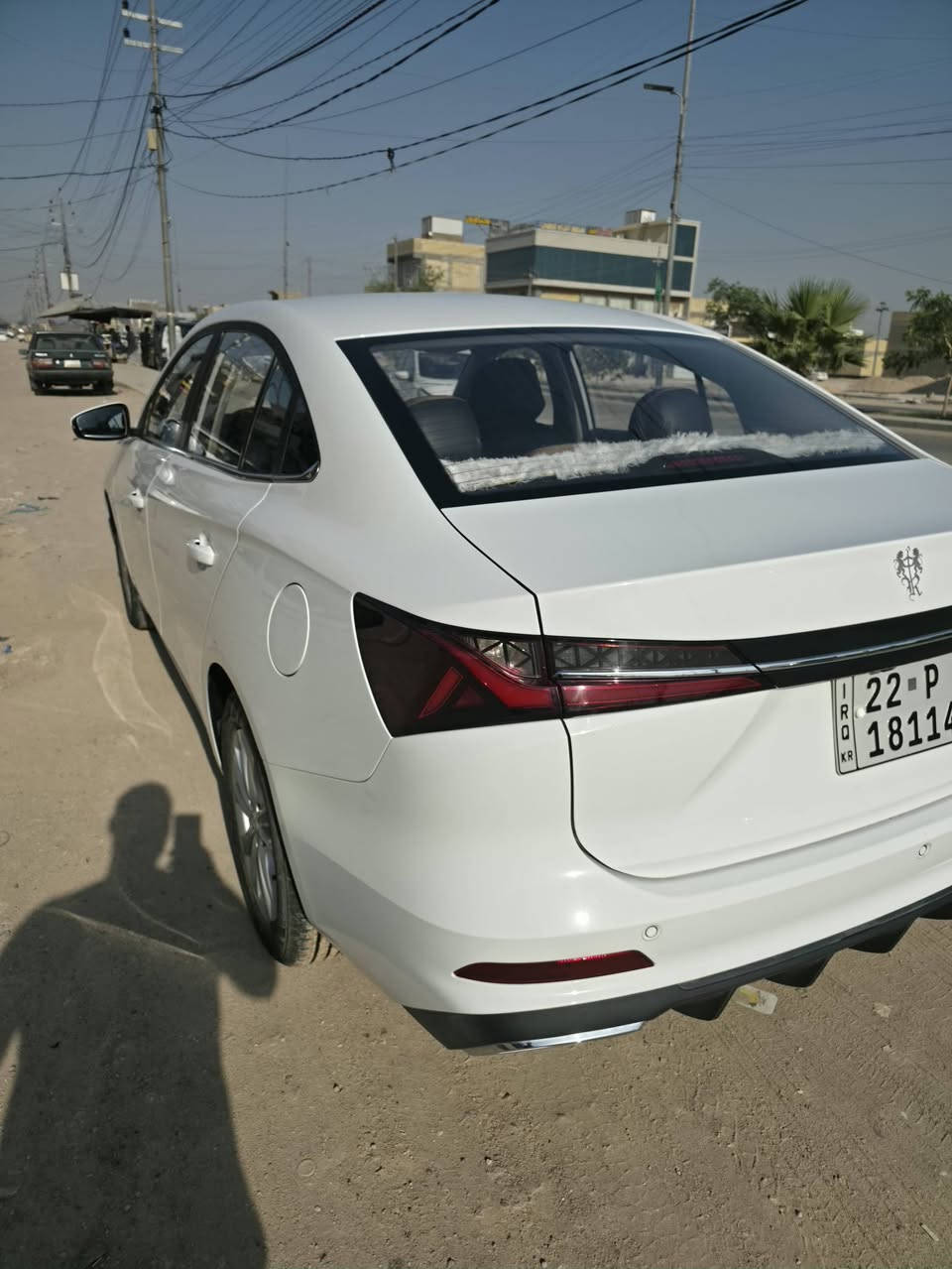 للبيع mg roewe  موديل 2024 رقم اربيل باسم شركه فول مواصفات فتحه . تحكم استيرن . سايد ابريك بصمه . دخول ذكي بصمه . مواصفاته معروفه . بيه بارد كد شبر مامصلحه بالجاملغ الأمامي عكس السايق الباقي كفاله ماشيه 7600 قابل للزيادة اخت الزيرو سياره جاهزه بصمات عدد 2 مع السياره  السعر 105  وبيه مجال  العنوان النجف الإشراف للتواصل رقم الهاتف *********** متوفر واتساب
