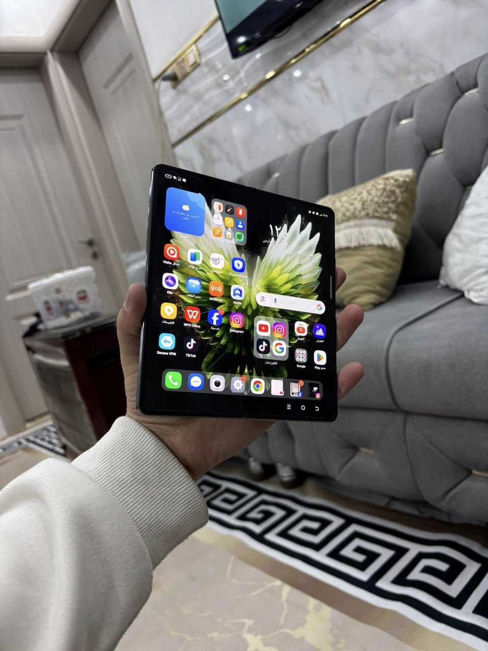 PHANTOM FOID 2 5g
ذاكرة 512
رام 24
يدعم الشحن السريع W70
يدعم قلم
كامل ملحقات
سعرة 1250
رقمي وبي واتساب
***********
