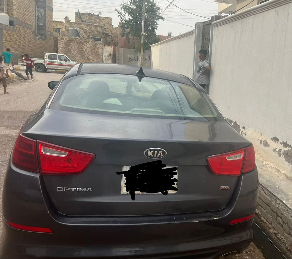 بسم الله الرحمن الرحيم سيارة اوبتيما للبيع  سيارة مديل 20/15سيارة جاهز كير ومحرك وتخم تاير وحدادية سيارة جاهزة امريكي سعر 100و 10 عنوان ذي قار الرفاعي الاتصال ع الرقم الهاتف ***********

