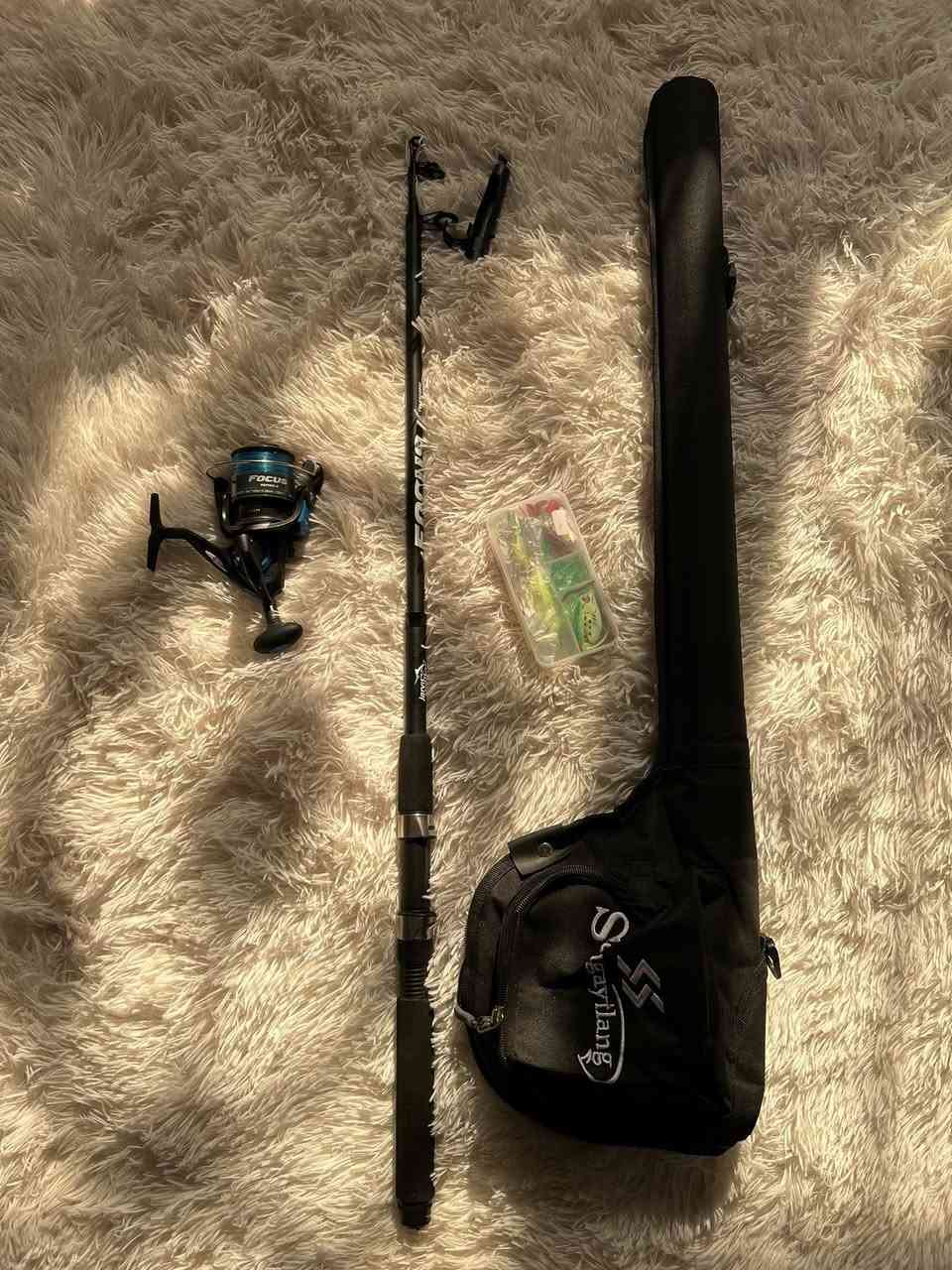 ‏عنده صيد أسماك كاملة مكينة حجم 2000 هي وخياطة عودة حجم 180 مختمة فول كربون مع علبة السنارة وخدمات وشنطة والسعر كله مناسب


**إذا كنت صاحب هذا الإعلان وتريد حذفه لأي سبب، رجاءا أرسل رسالة إلى الدعم الفني**