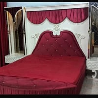 غرفة نوم • غرفة نوم تركي • سرير نوم • مندر نوم • بردات • صبغ حراري • أ...