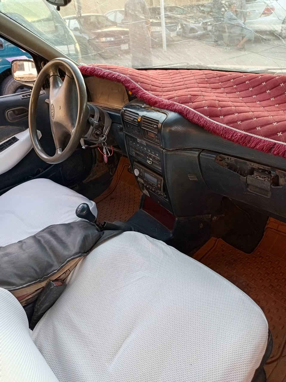 كيا سيفيا موديل ٩٤ رقم بغداد محرك لا يبخر ولا ينقص 
مكانها صلاح الدين الضلوعيه السعر ٣٥ وبيها مجال للاستفسار
***********
