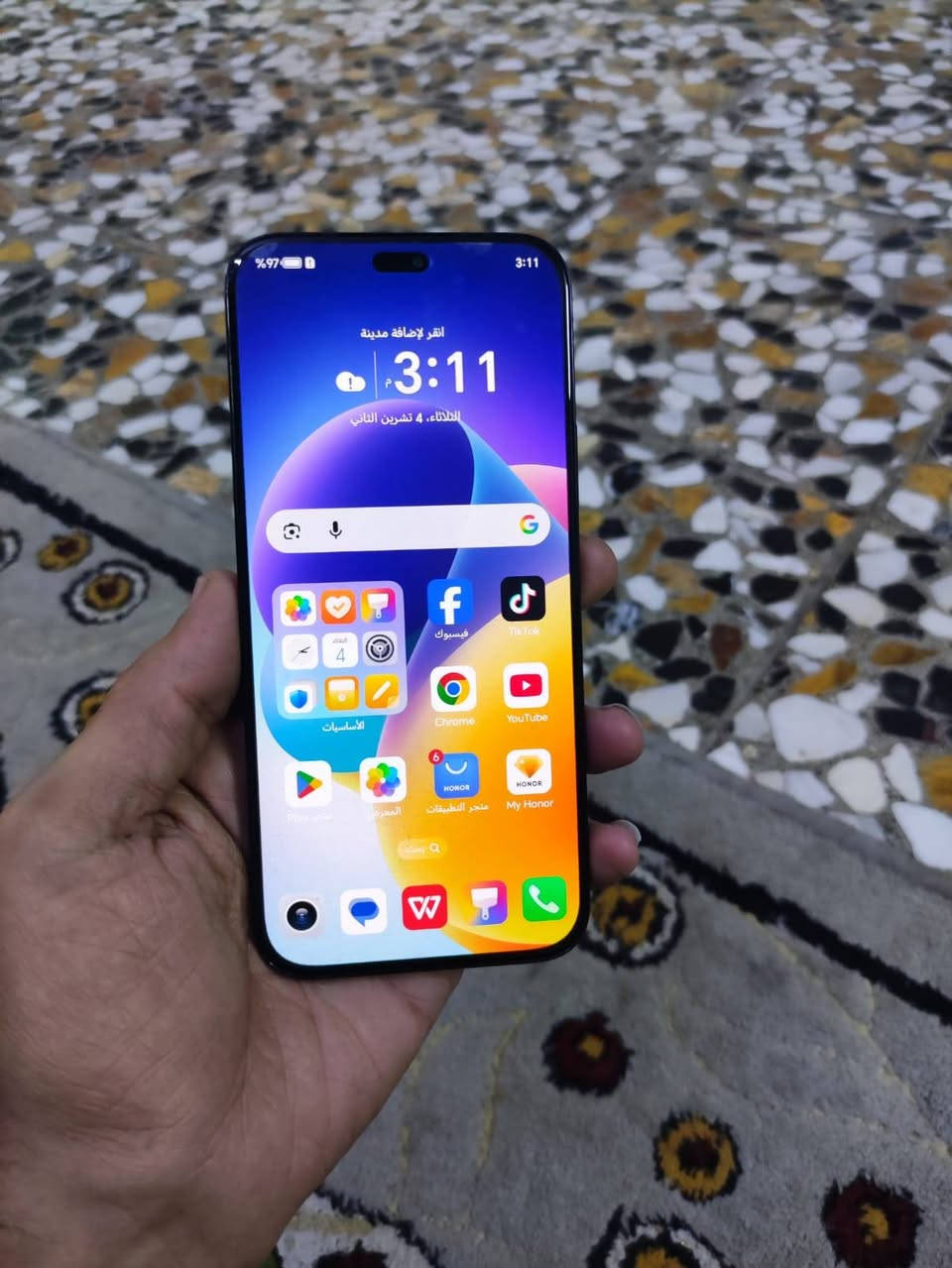 السلام عليكم جهاز للبيع HONOR X8b عرض مراوس وعارضه بيع الذاكره 512 السعر 170 مكاني بغداد ***********
