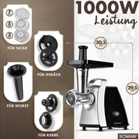 مفرامة لحم • بومان • ١٠٠٠ واط