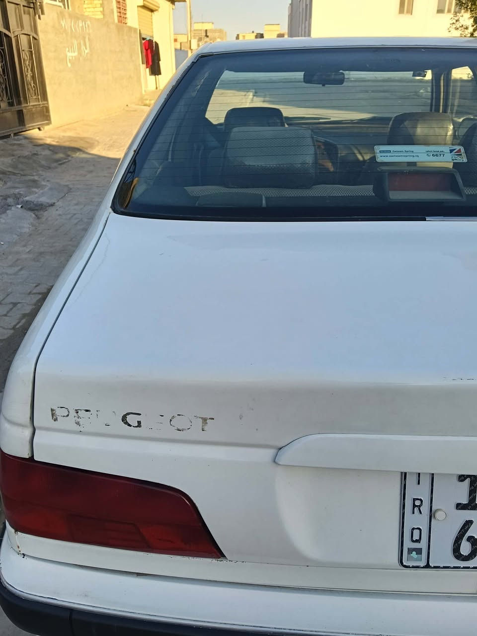 السلام عليكم 
بيجو بارص موديل 2011 السياره كفاله لسعر 48$ مكانهه بغداد لدوره ***********
