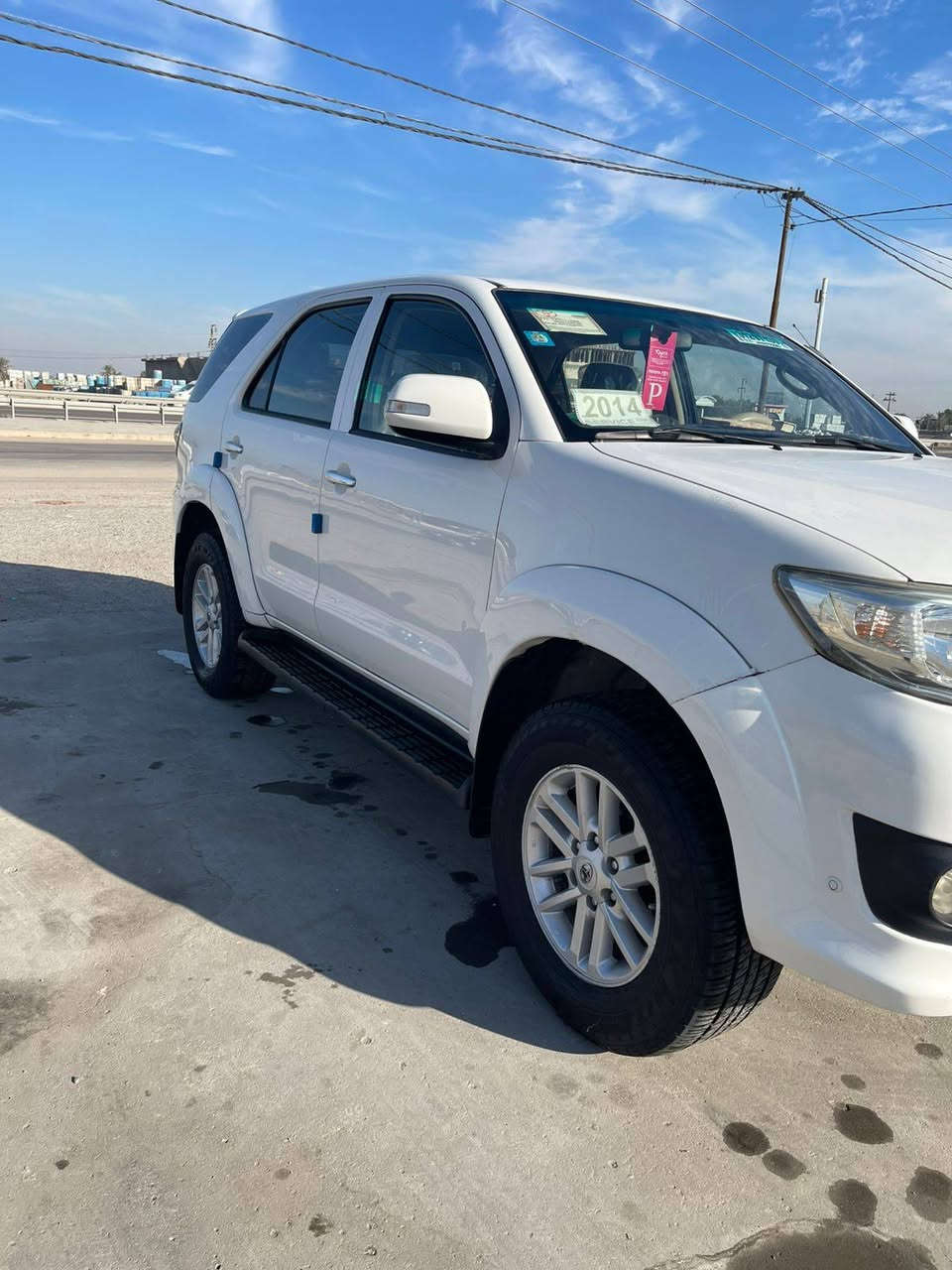 السلام عليكم تيوتا فورشنل خليجي باسمي 2014 محرك 4 سلندر سونارهابالصور السعر 158 مجال قليل مكاني البصره ***********
