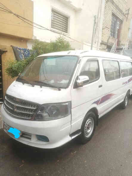 السلام عليكم... سيارة فتون موديل 2009...   سيارة كاملة وجاهزة من كلشي من مكينة وكير وكهربائيات والصدر وتخم تايرات... مصفرة من هيئة.. وغرامات..سعرها.. 60 ...  وبيها مجال بسيط.... ورقم بغداد انكليزي..... سيارة ب اسمي... شرط تحويل.. ثاني يوم. مكاني بغداد. البياع.. تواصل.فقط ع خط سيم كارت 
***********...
