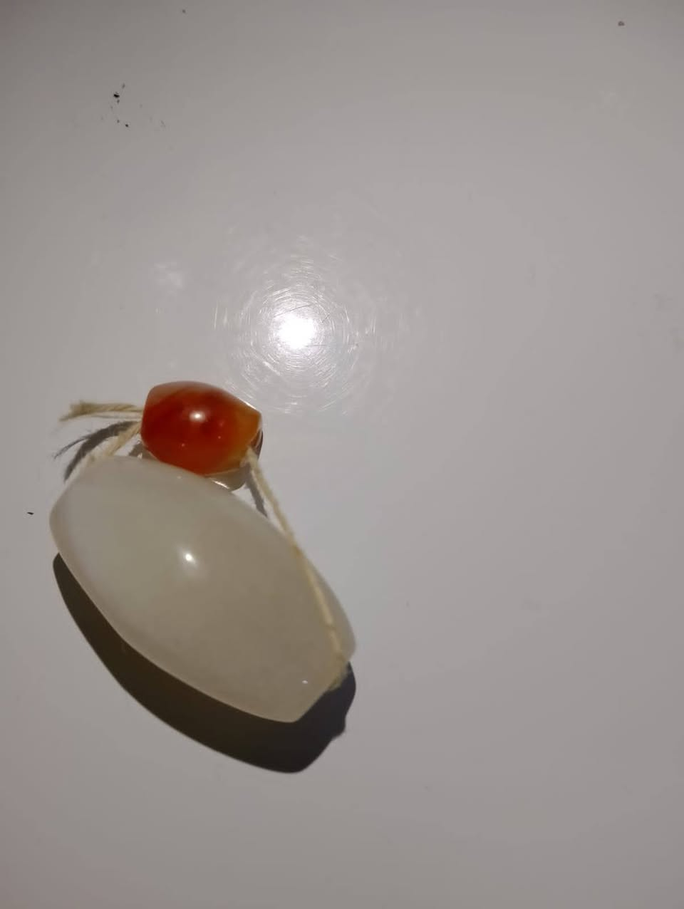 السلام عليكم عندي هذا الخرزة
قديمة كانت مع الذهب


**إذا كنت صاحب هذا الإعلان وتريد حذفه لأي سبب، رجاءا أرسل رسالة إلى الدعم الفني**