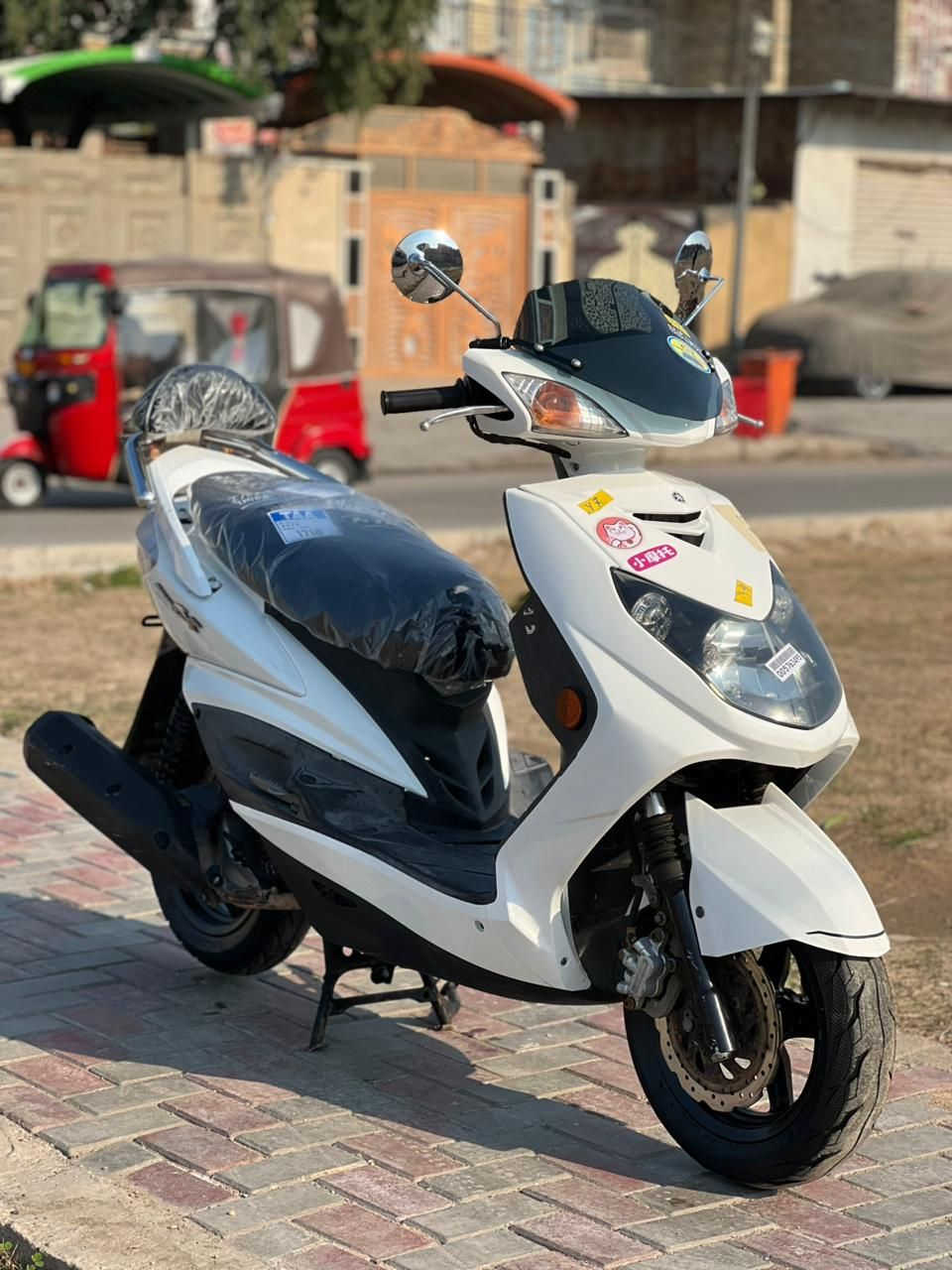 سلام عليكم.... مكلف بلنشر
دراجة سكنس(فحل )  🛵 للبيع
دراجة شلعه معدل كهربائيات كلهه شغاله 
دراجة جديده  بلادية
أي نقص مابيهة
جيب فيتر وتعال افحص
العنوان بغداد مدينه الصدر قرب مطعم ليمونه الاستفسار الاتصال على الرقم 📞 ***********
