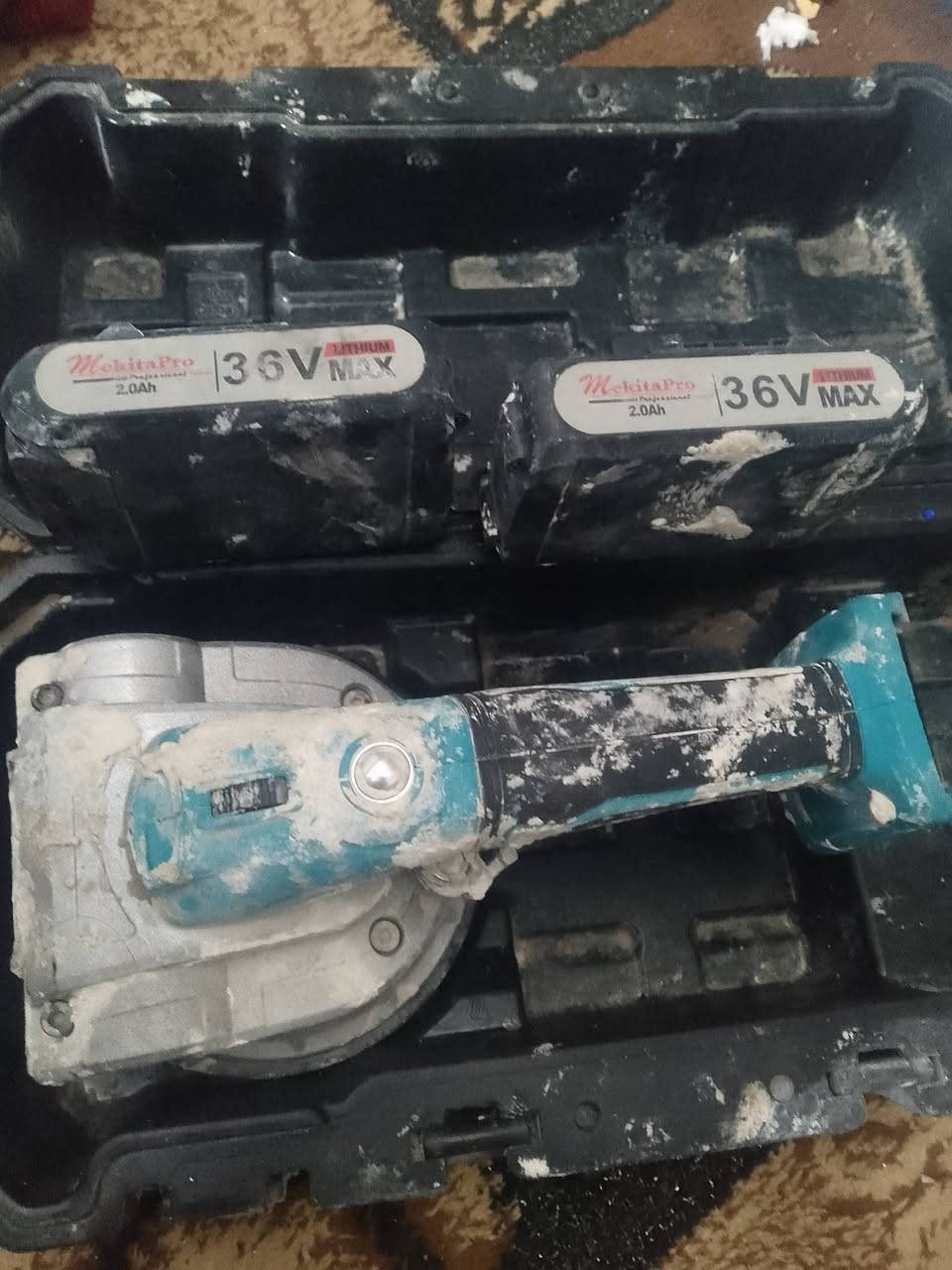 رجاج دبل بطاريه + دريل skT
