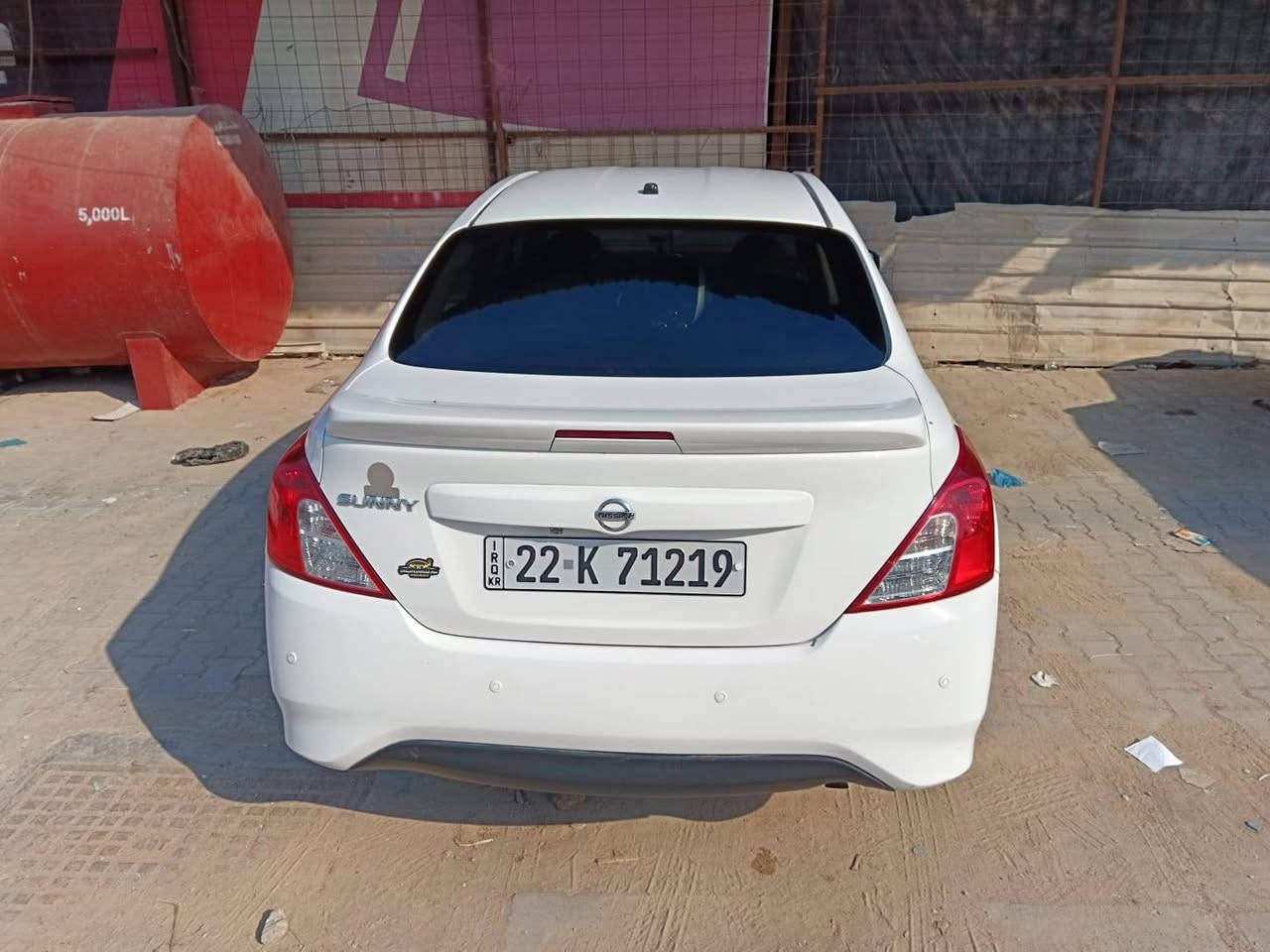 السلام عليكم سياره نيسان سني مصري للبيع موديل (2023)ماشيه 80 الف سياره جديده رقمها اربيل دولي   مكفوله كفاله عامه  عنوان نجف السعر 117بيها مجال بسيط 
وهذا رقمي ***********
