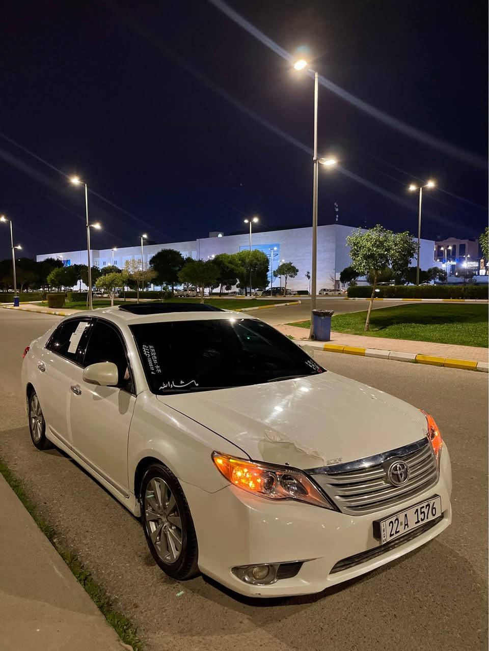 تۆیۆتا ئەڤەلۆن ٢٠١١ ئەمریکی بۆیاغ ئەستوور بۆیاغ هەڵ نادا 
مواسەفات فول فول ناو زەرد بەس بەسمە و پەردە نییە رەقەم و سەنەوی و هەزەی تازەیە تا ٢٠٢٨ بەناو خۆمە گێڕ و مەکینەی بەشەرت بەس کاسکێتم گۆریوە سەرف و بوخار و دوکەڵی نییە بەشەرت تازە پێش و دوایم داگرتوە چرکەی تیانییە ٣ پارچەی بۆیاغە جەمپێکی لای سەکنی هەیە و ٢ تەعدیل و کارتی هەیە سحری ١٥٧ گەڵایە گۆرینەوەش دەکەم بە شتێک بەدڵم بێت چرکە و ٢٠٠ دۆلار ببڕە سەیارەکە لە هەولێرە *********** أربيل, العراق
