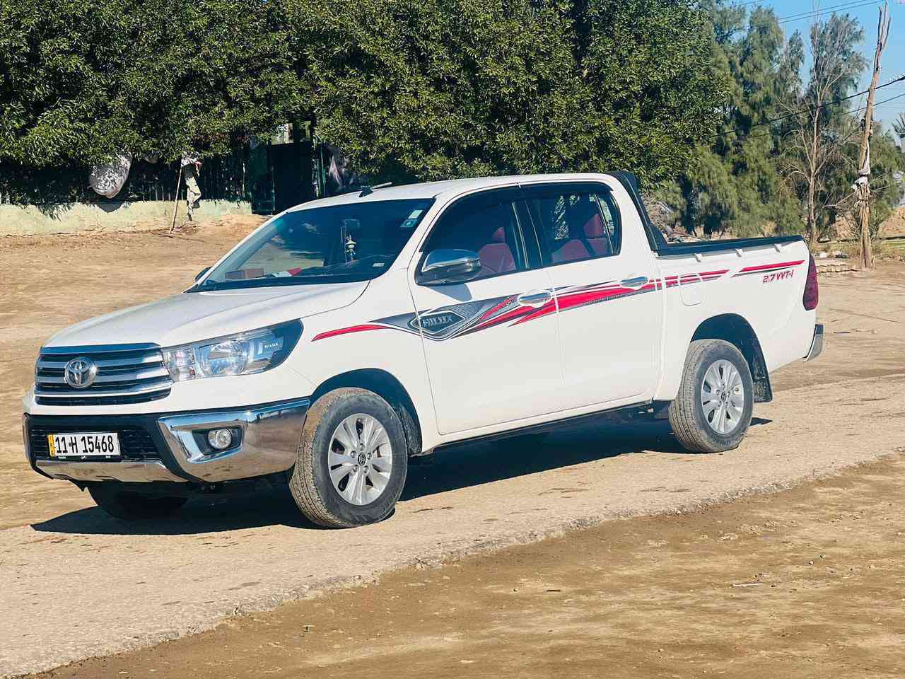 للبيع تيوتا هايلوكس موديل 2024 ساز مكفول كفاله عامه كير اوتماتك بسمي تحويل مباشر
1/1 مواصفات 

بسمي تحويل مباشر رقم بغداد 

فول مواصفات
***********
***********
