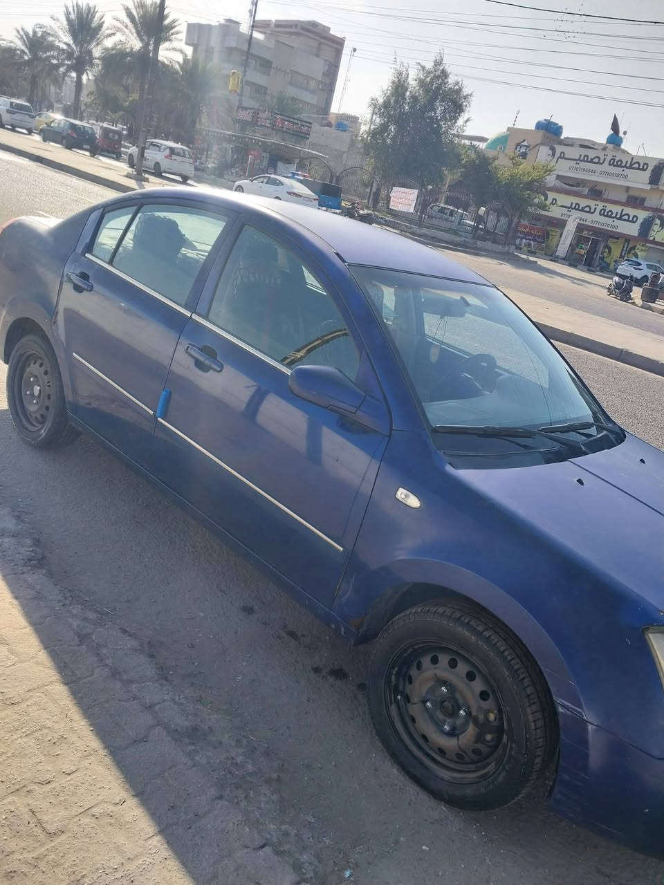 السلام عليكم..للبيع سياره شيري E5 موديل 2013 كير عادي
تبريد شغال بيها نواقص بسيطه وتكحيلات  السعر 38$ بغداد/الحريه ***********
