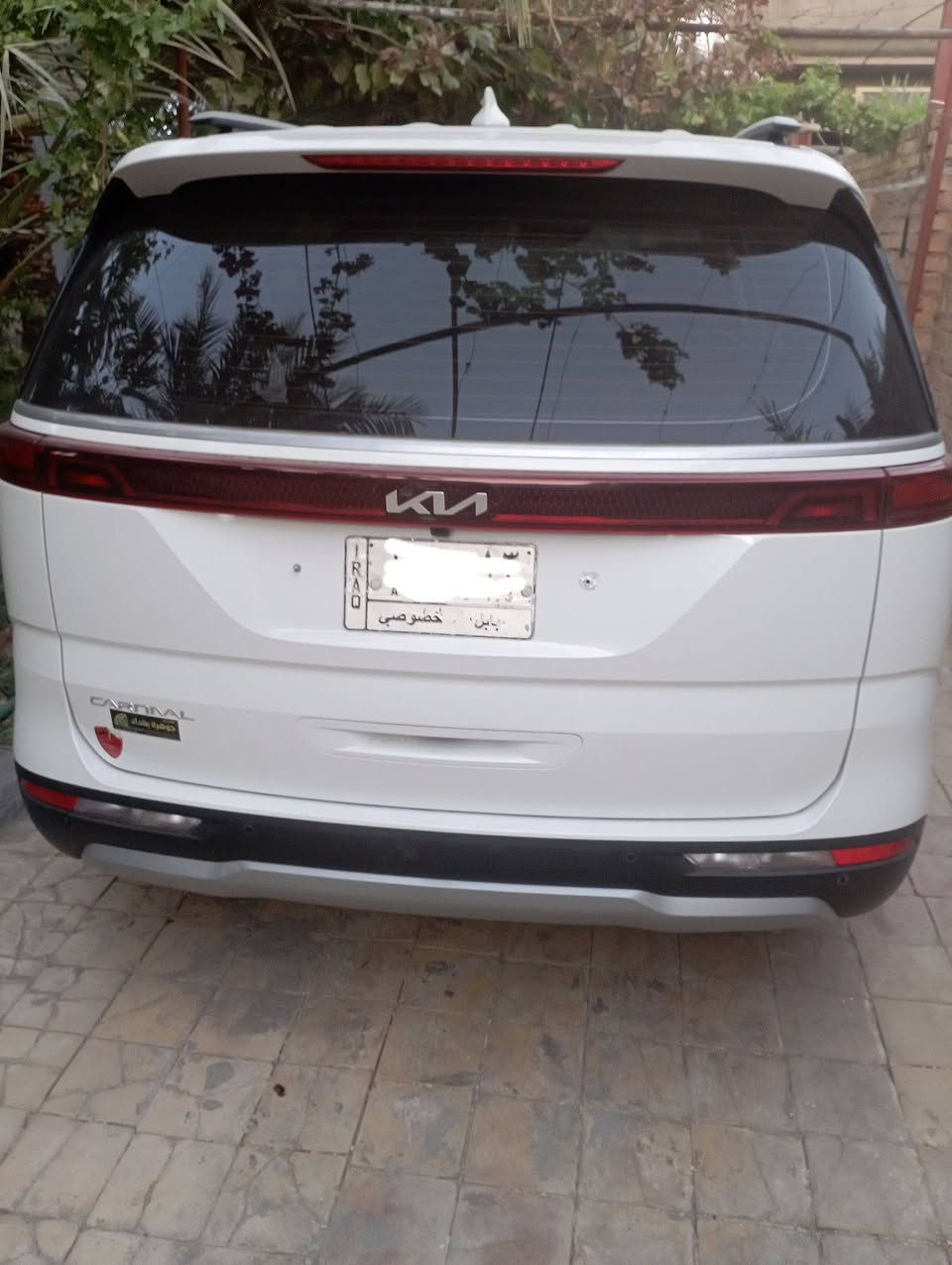 السلام عليكم للبيع كيا كرنفل  غاز بانزين موديل ٢٠٢٣ مكفوله رقم بابل السعر ٢٩٥ الاتصال ***********
