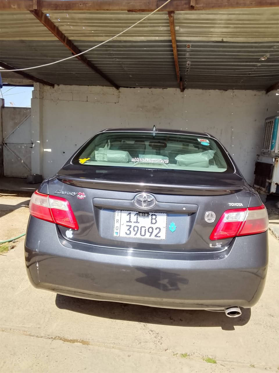 كامري 2007 محدثه 11 مصبوقه عام بدون ضرر عنوان الانبار رمادي السعر 85 وبيه مجال رقم  بغداد رقم تليفون ***********
