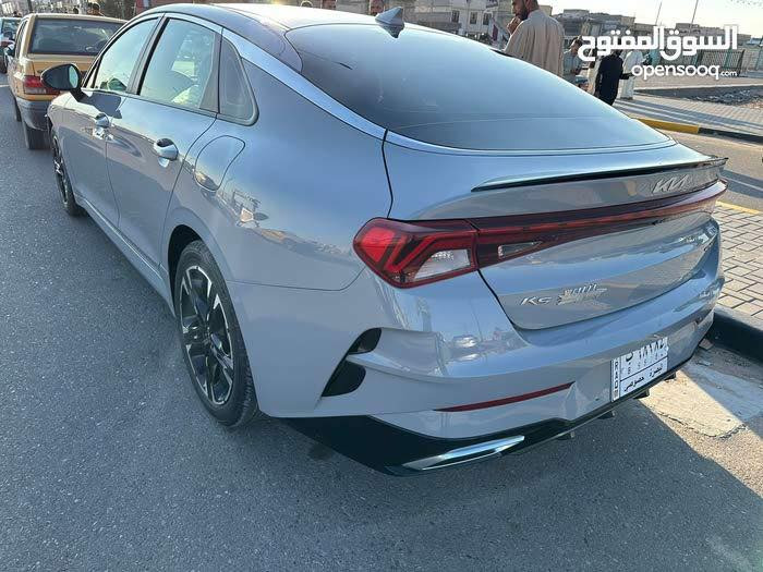 سياره k5 جيتي لاين
موديل 2022 رقم بصرة معوقين 

وارد امريكي 

محرك 1600 تيربو 

مواصفات GT LINE

اللون اسمنتي 

فول مواصفات ماعدا الفتحه فقط

بصمه 

دواخل اسود

شحن هاتف واير لس 
 

مثبت سرعه 

نضام ABS 

دخول ذكي  

رادار امامي +جوانب + خلفي 

تثبت المسار 

نقطه عمياء 

تشغيل عن بعد

‏Led لد امامي خلفي  

 

تزويد كامل ابلادي 

حادثها خشم البنيد فقط وبارد بالجاملغ 

السعر 170 بيها مجال قليل

***********
