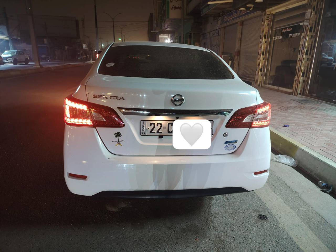 السلام عليكم للبيع نيسان سنترا خليجي موديل 2016 بيه قطعتين صبغ جاملغ وباب خلفي بدون دواخل رقم تحويل مباشر مكان الانبار الفلوجه 
السعر 105 وبيه مجال 
للاستفسار الاتصال على رقم 
***********
