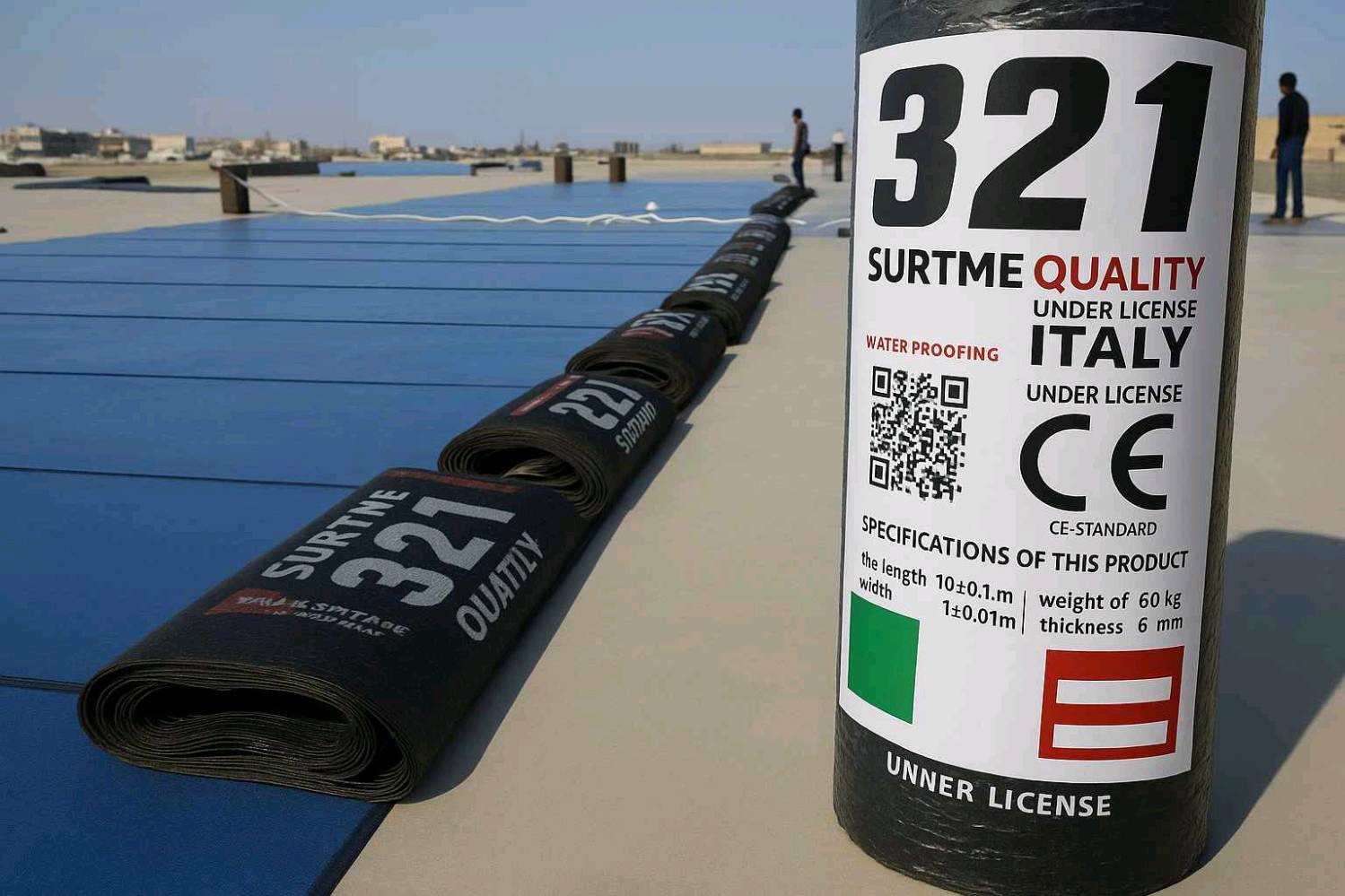 ايزوكام بديل الفرشي والاشتايكر حافظ علئ سطح بيتك ضمان عملنه 10سنوات 