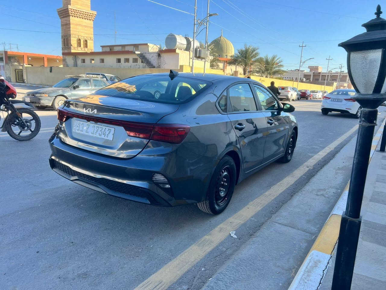 السلام عليكم
كيا فورتي موديل 2024
حادث دعامية موجود بالصور دعامية مبدله
ماشية 33 الاف كيلو
رقم بغداد للجديد 
مواصفات السيارة :- مكينة 2000 دوش ، شاشة ، كاميرا خلفية ، رادارات امامية وخلفي ، توقف ذاتي ، كروس سرعة ، قيادة ذاتية ، ، وباقي مواصفات معروفة العادية . . 
السعر / 167   وبيها مجال بسيط . 
مكان / بغداد . 
للاتصال / *********** . بغداد, العراق
