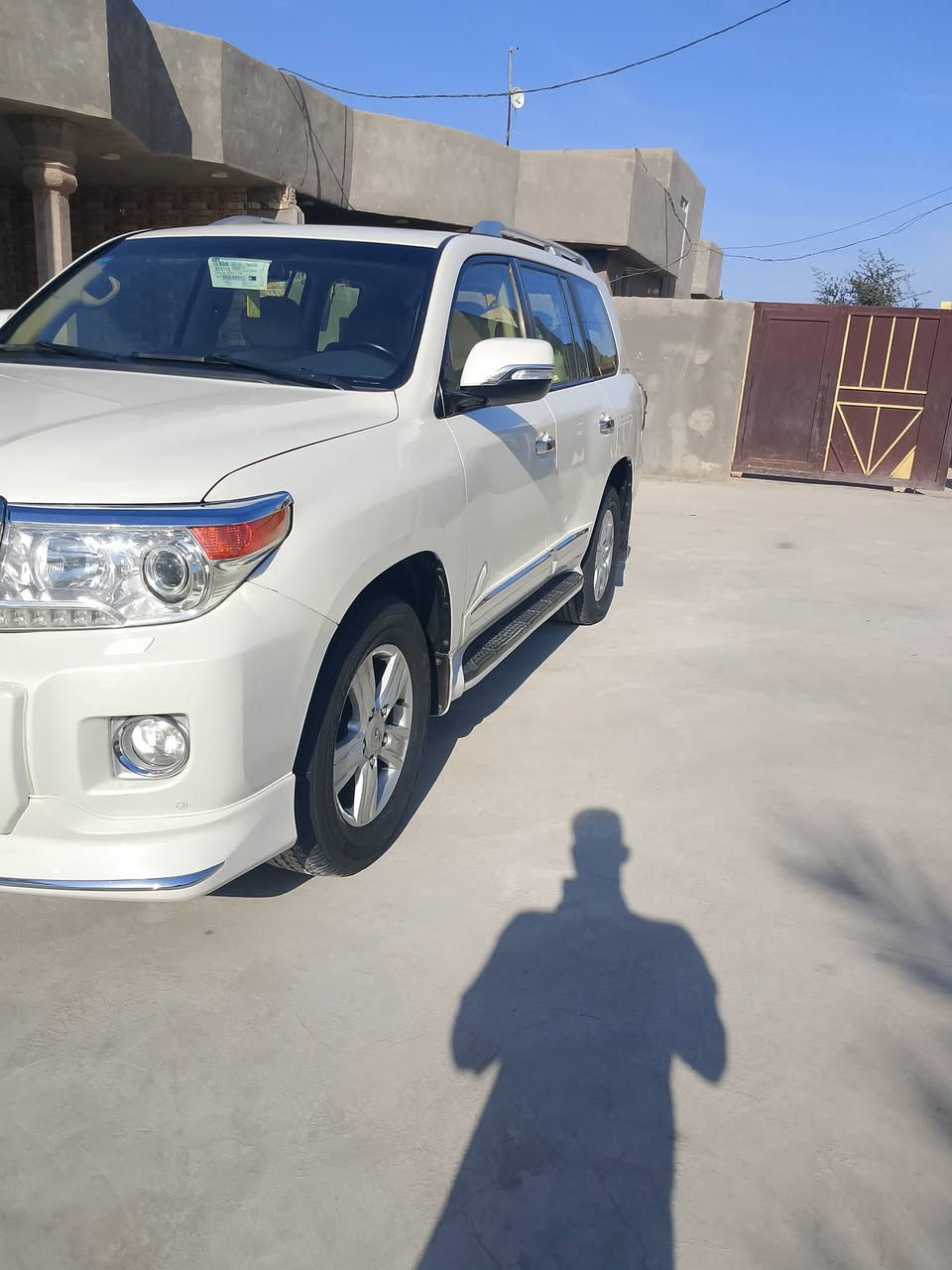 السلام عليكم
للبيع لاندكروز 2012
‏GXR V6
رقم بغداد
فتحه
بصمه
جلد
كشنات كهرباء
دخول ذاتي
بصمه ابواب
ويل كروم حجم 18
حساس خلفي
كاميره
حساس امامي
مثبت سرعه
جام اوتو
تحكم استيرين
ليت زنون
بكلايت الي يدي
السياره جديده بمعنا الكلمه ماشيه 160الف 
السعر 355
مكان السياره كربلاء الحسينية 
***********
***********
