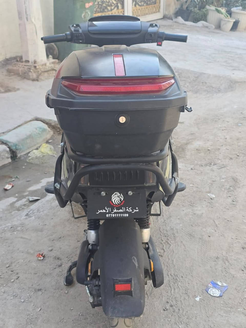 السلام عليكم دراجه سكنس شحن لبيع السعر ٥٠٠الف دراجه كامله خير من الله فقط جملاغات متضررة العنوان الخطيب الزراعي الرقم *********** متوفر وتساب
