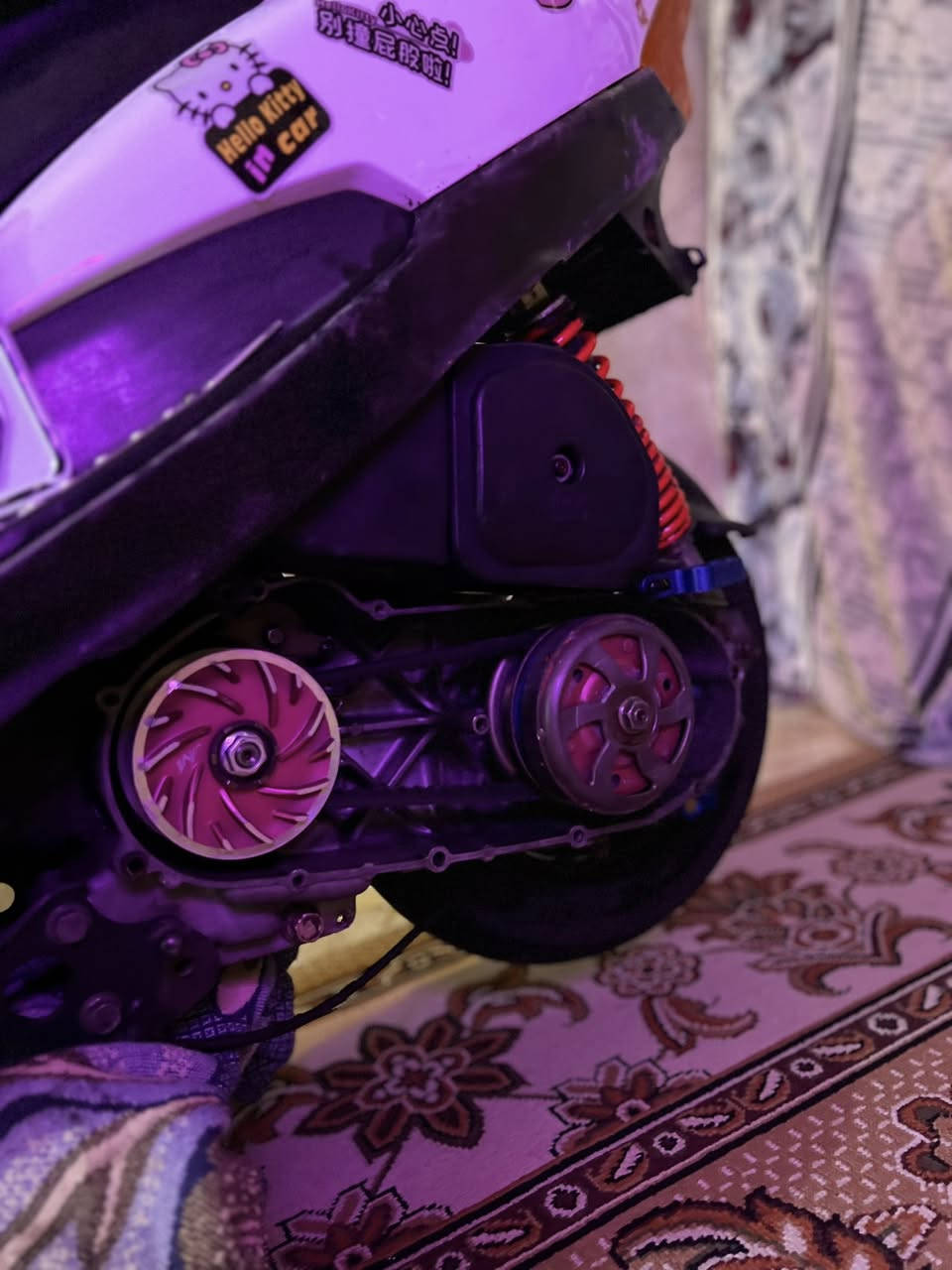 ماكس عدله بيه هواي تزويد 🤍دراجه حلوه اي نقص مابيه 🤍جديده حلوه 🤍
بوشه 55شلعه ومعدل حلوه 🤍
فلنجه رياضي WF🤍

فج رياضي BALSAL🤍
ستاند صفح TOOBO🤍
كلج خلفي WF🤍
كلج امامي WF🤍
قايش جلاتين🤍
تاير خلفي جلاتين🤍
صالنصه FM🤍
سبايدر كاربون 🤍
يدات سمائي 🤍
راصطه رقم شاصي K.S🤍
قبق انيار JISO🤍
قبق فلاوين RGS🤍
بكلايت 4ولفات LEDاصلي 🤍
قبضات JRP 🤍
بعد بيه شغلات هواي 
مكاني كربلاء حي الحسين اسف علا اطاله 
سعر775بيه مجال لشراي بي خير ويدلل 
***********
