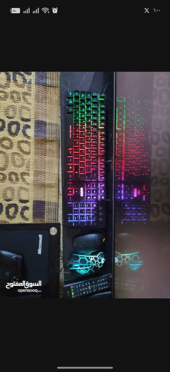 جهاز اكس بوكس سيريس اكس مع ملحقاتة مع جوستك الاصلية مع يو بي اس مع كيبورد وماوس حترافي مال العاب مع حساب اكس بوكس وحسابات العاب هواي لسعر 700 دينار لمكان بغداد تقاطع درويش حي الاعلام للتواصل رقمي ***********
