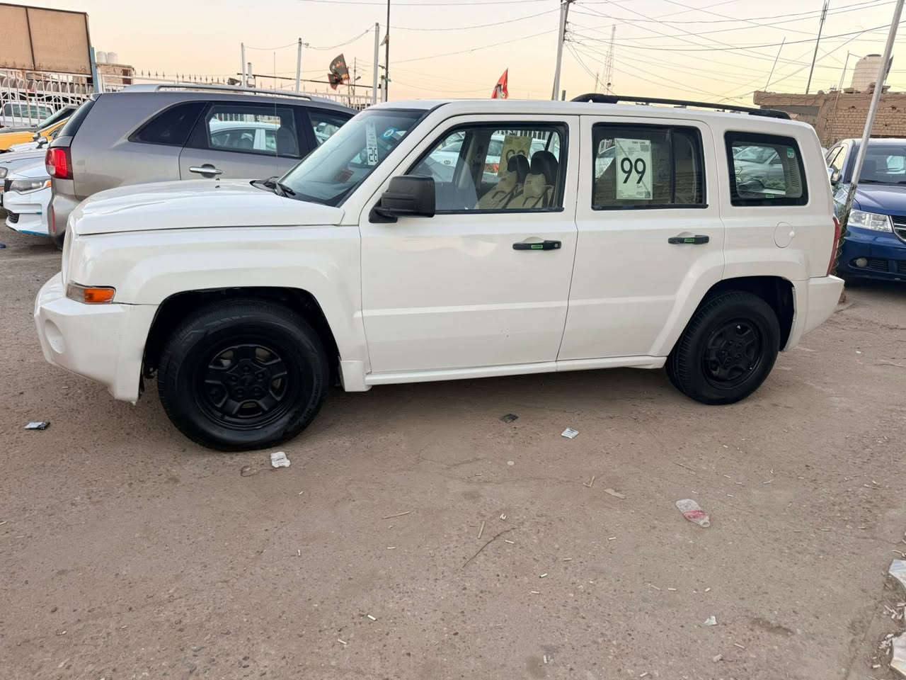 باتريوت موديل 2008 رقم بصره دولي سنويه 2031 مشروع وطني سياره واردها جاملغ وبنيد بدون دواخل مصبوغه حزام جماليه اثر شخوط جاهزه كيرمكينه مكفولات تبريد تدفئه شغال حداديه تخم تاير سياره مال جناي سعر 63 ميسان ابورمانه 
(***********)
