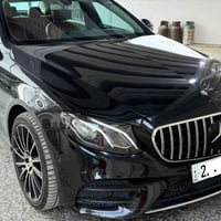 مارسيدس E200 موديل 2018 لون اسود داخل مشمشي للبيع فقط وارد خليجي كلين ...