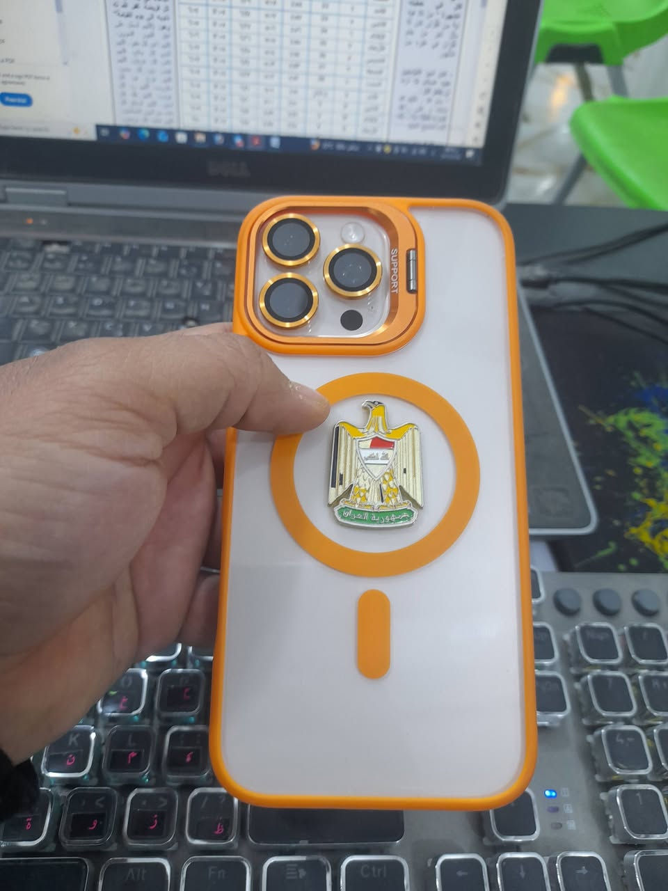 السلام عليكم عندي هذا ايفون 16 برو ماكس.
بطاريه 94. اليوم الصبح نزلت من تحديث الاخير
اريد ابيعه 
مكاني الناصريه. / الشطرة.
هذا رقم تلفوني ***********
