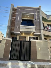 المساحه100 متر  الواجهه 5 النزال 20  السعر265 مليون وبي مجال 4 غرف نوم...