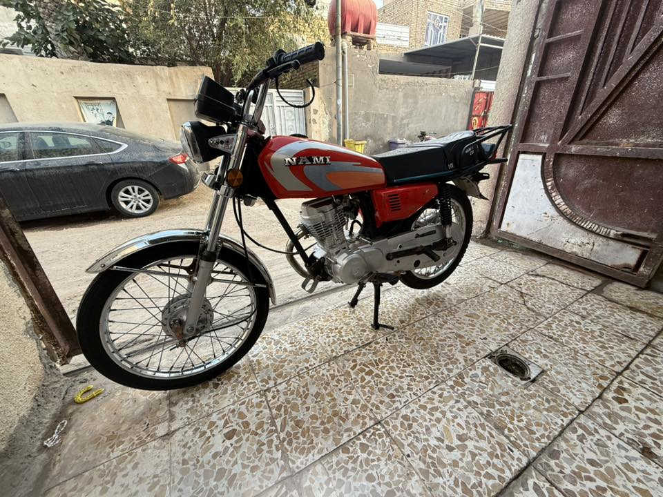 السلام عليكم دراجه ايرانيه نامه مديل 2023 بدون اوراق ما مفتوحه مكفوله السعر 725 
***********
