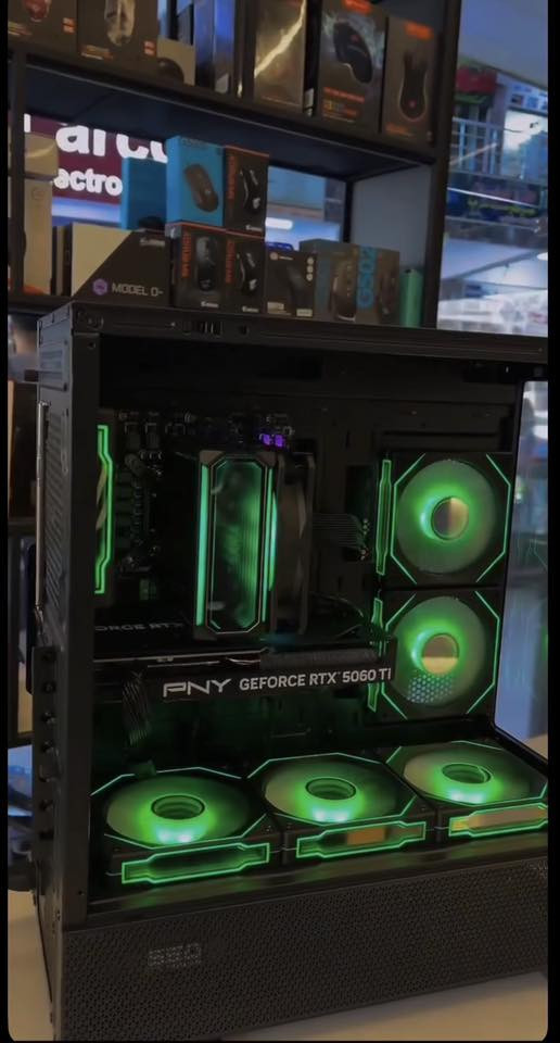 السلام عليكم
تجميعة للبيع جديدة مدة الاستخدام 10 أيــآم مع الباكيتات والكيس بعده بنايلونة 

 

i5 14400f

Rtx 5060ti 16g

b760 me msi 

ram 16

1tb nvme 

case alphard 

psu 650w 

cooler ka400

مع شاشة 

ACER 27

 IPS

1ms

165HZ

سماعات مدمجة 

شكد تجيب ؟


**إذا كنت صاحب هذا الإعلان وتريد حذفه لأي سبب، رجاءا أرسل رسالة إلى الدعم الفني**
