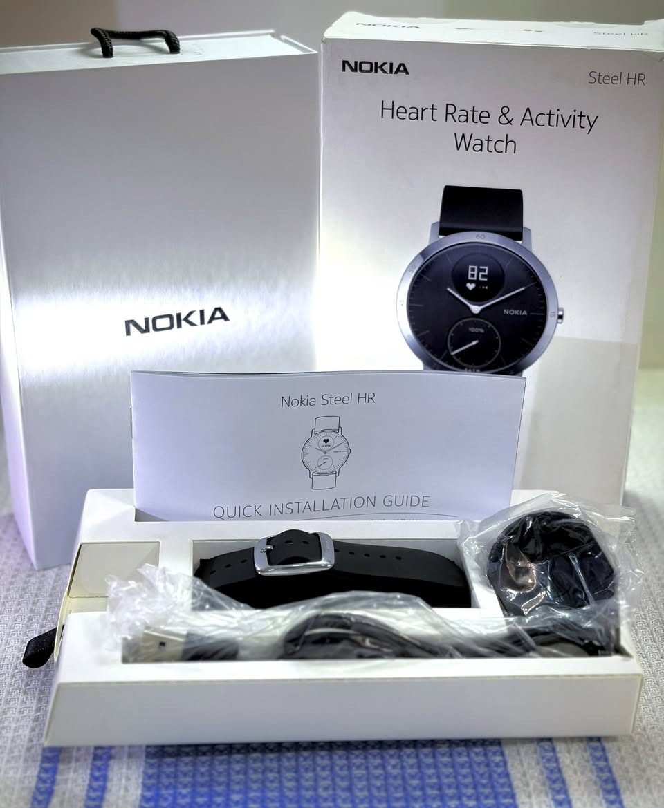 Steel HR
ساعة نوكيا للبيع
جديدة غير مستعملة
تقيس دقات القلب والخطوات والرياضة
تنربط بالموبايل ويطلع بيها اشعارات الموبايل والاتصالات
كاملة مكملة هية وكارتونتها وملحقاتها الاصلية كلهن
مكاني زيونة شارع الربيعي

***********
