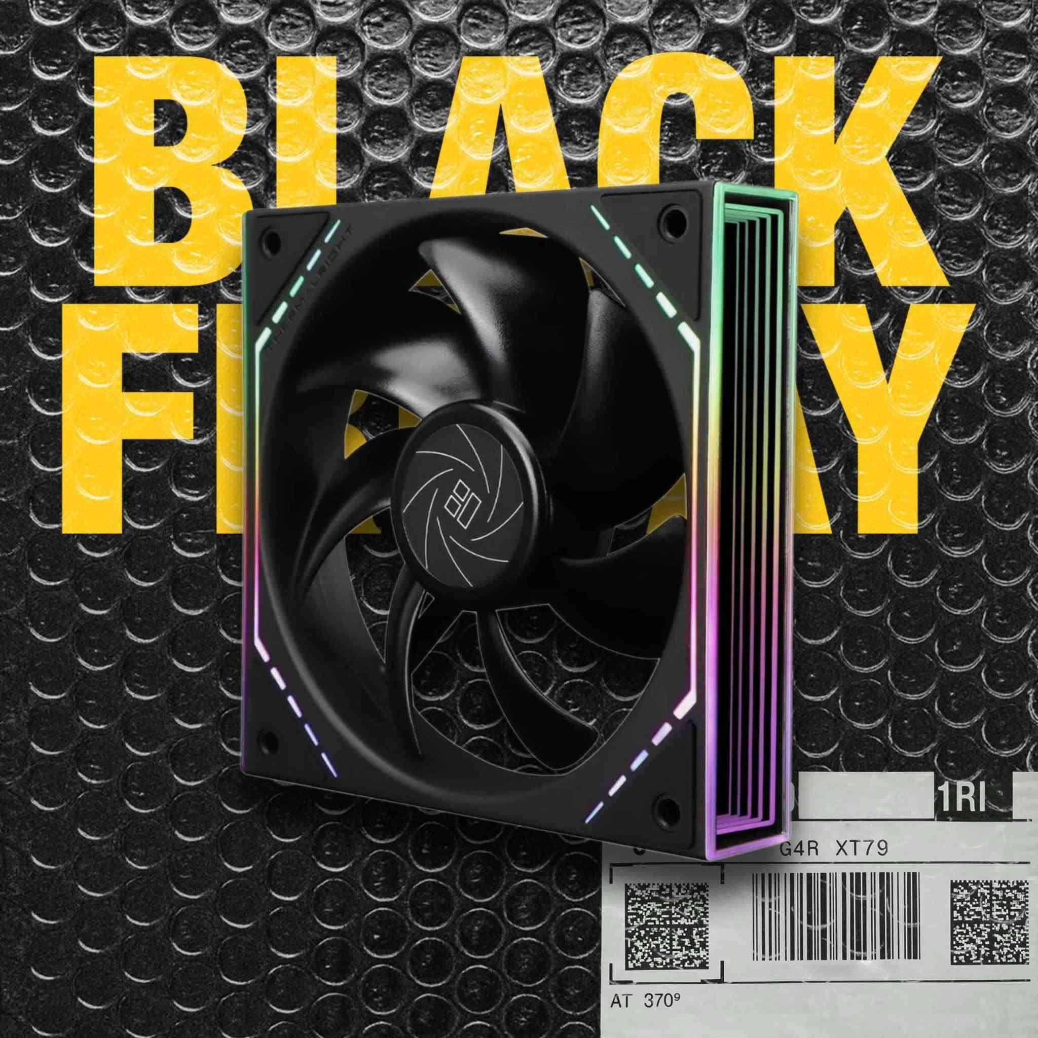General
Brand: Thermalright
Model: TL‑M12Q X3
Type: 120 mm ARGB Fan Kit
Color: Black
Pack: 3 fans
Performance
Dimensions: 124 mm × 120 mm × 25 mm
Speed: 2000 RPM ±10%
Airflow: 68.9 CFM
Static Pressure: 2.21 mm H₂O
Noise Level: 28.2 dBA
Bearing Type: S‑FDB (Fluid Dynamic Bearing)
Rated Current: 0.17 A
Design
Lighting: Addressable RGB (5 V, 3‑pin ARGB)
Connector: 4‑pin PWM + 3‑pin ARGB
Frame: Square design with anti‑vibration pads
Cable Management: Daisy‑chain ARGB support
Features
Control: PWM speed control
Compatibility: ASUS Aura Sync, MSI Mystic Light, Gigabyte RGB Fusion, ASRock Polychrome
Durability: Long lifespan with stable bearing design
Package Contents
Fans × 3
ARGB Splitter Cable × 1
Screws × 12
User Manual × 1 بغداد, العراق


**إذا كنت صاحب هذا الإعلان وتريد حذفه لأي سبب، رجاءا أرسل رسالة إلى الدعم الفني**