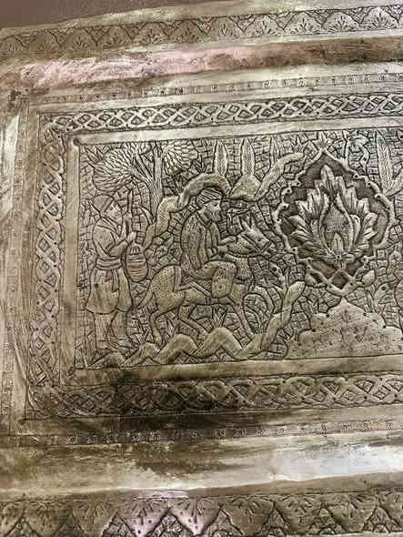 صينية اصفهان قديم طرق يدوي  القياس بالصور
*********** واتساب المحل في السليمانية يوجد توصيل
